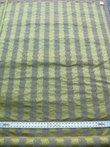 Bty Old World Weavers Silk Leaves Stripe Gold Foliage MSRP USD216/y