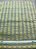 Bty Old World Weavers Silk Leaves Stripe Gold Foliage MSRP USD216/y