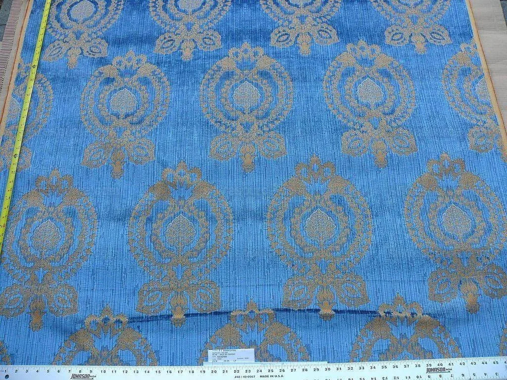 Scalamandre Old World Weavers Silk Raphael Velvet Blue MSRP USD 588/Y