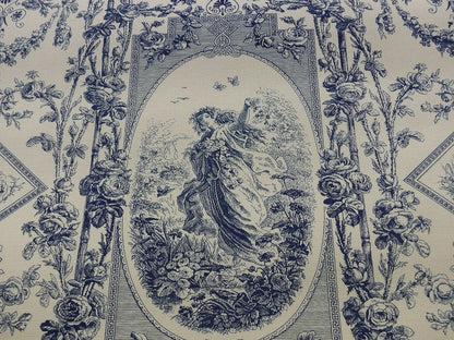 SCALAMANDRE Quattra Staggioni FOUR SEASONS GODDESS BLUE YELLOW