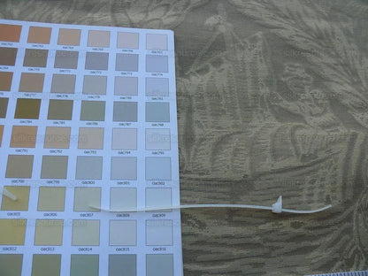 5.75+3y Old World Weavers Giasone Bronze Silk Damask Nautical