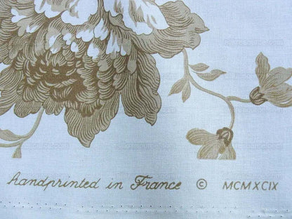 Bty Scalamandre Toile Vivienne French Peony Lilac Tulip Print Chintz from France MSRP USD 202/y