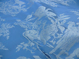 PIERRE FREY LES QUATRE VENTS JEAN BAPTISTE HUET SILK DAMASK BLUE