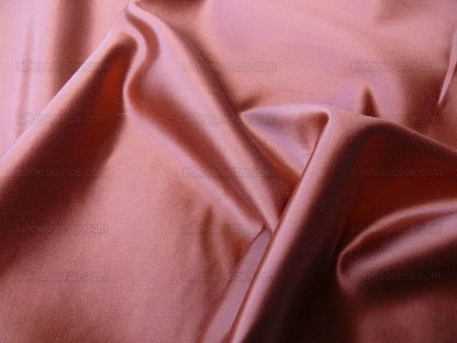 By Yard Scalamandre Old World Weavers Silk Cotton Satin Glamorous Weighty "spice" Red Liquid Lux