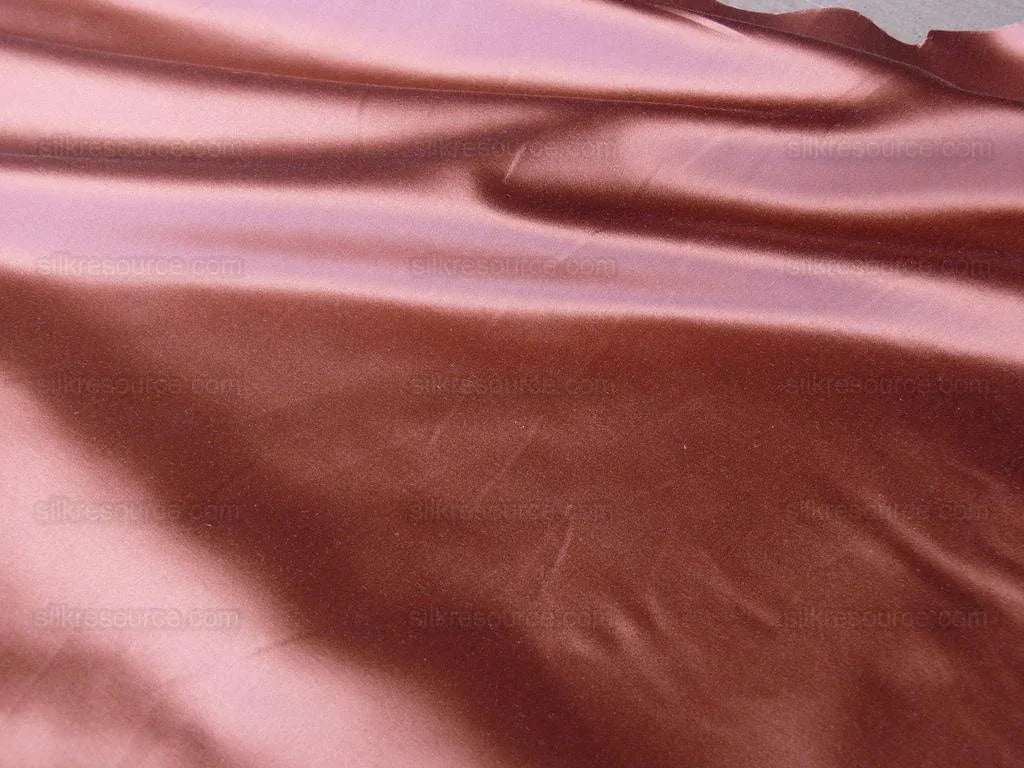 By Yard Scalamandre Old World Weavers Silk Cotton Satin Glamorous Weighty "spice" Red Liquid Lux