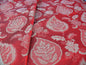 5.75Y SCALAMANDRE OLD WORLD WEAVERS SILK LEAVES RUSSET RED FOLIA