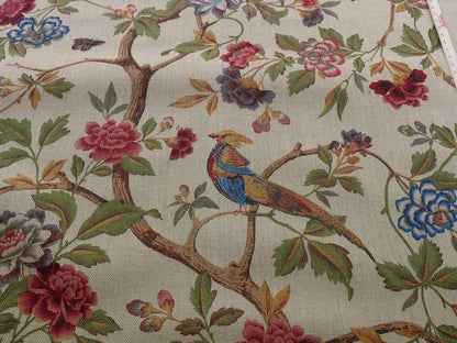 1.5Y SCALAMANDRE FAISAN HESSIAN-CHINOISERIE MSRP$496