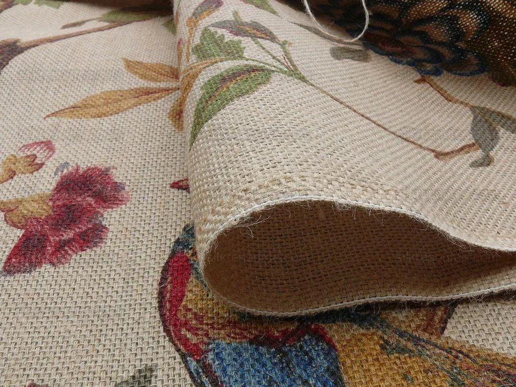 6.9y Scalamandre Faisan Hessian-chinoiserie Original MSRP USD 496