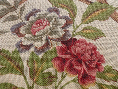 6.9y Scalamandre Faisan Hessian-chinoiserie Original MSRP USD 496