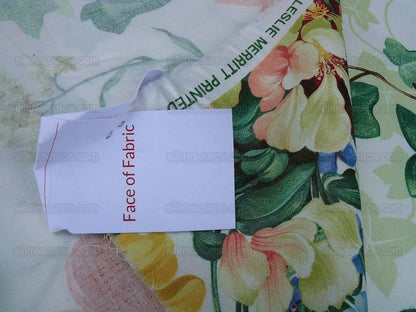 By Yd Old World Weavers Folie Flamande Gw- Pink On White Flowers 33-screen!  MSRP USD 236/Y