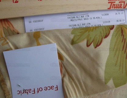 By Yd Scalamandre Faisan Pale Gold Chinoiserie Bird Chintz MSRP USD 356/Y