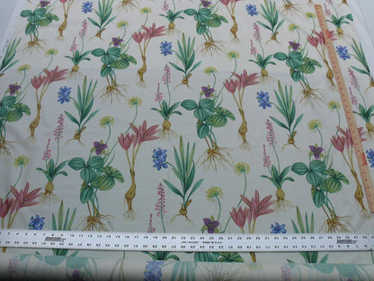 5.25Y SCALAMANDRE LES FLEURS GARDENS GW-CREAM MSRP$404