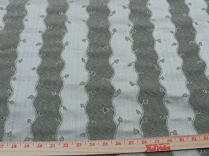 Bty Scalamandre Old World Weavers Silk Leaves Stripe Foliage beige MSRP USD 216/Y