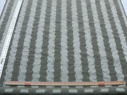 Bty Scalamandre Old World Weavers Silk Leaves Stripe Foliage beige MSRP USD 216/Y