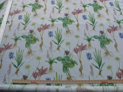 2.25Y SCALAMANDRE LES FLEURS FLOWER GARDENS GW-WHITE MSRP