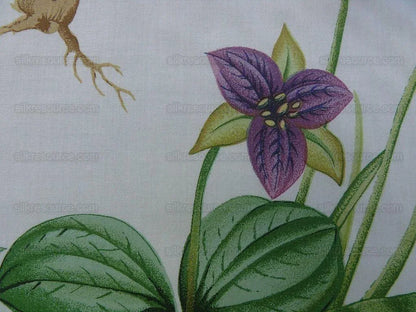 2.25y Scalamandre Les Fleurs Flower Gardens Gw-white MSRP