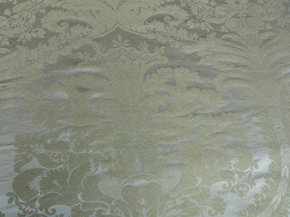 1.9y Scalamandre Italian Damask Gauffre Seafoam MSRP USD 440/Yard