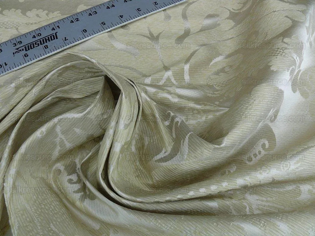 1.9y Scalamandre Italian Damask Gauffre Seafoam MSRP USD 440/Yard