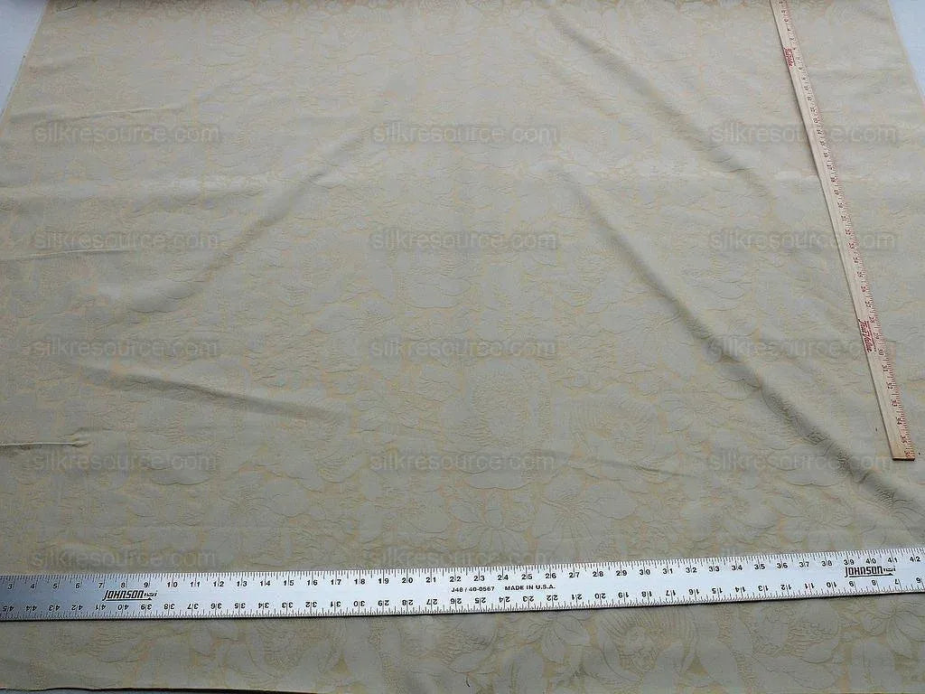 by yard Scalamandre Chelsea Damask Fh Parchment White MSRP USD 192/y