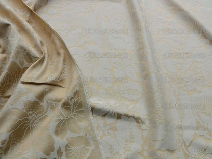 by yard Scalamandre Chelsea Damask Fh Parchment White MSRP USD 192/y
