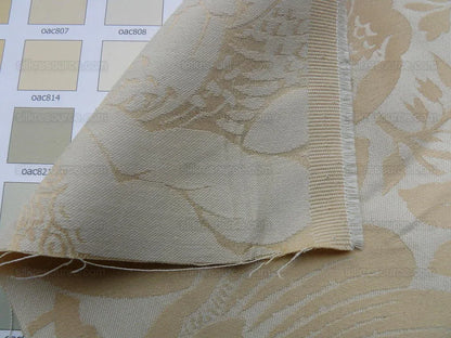 by yard Scalamandre Chelsea Damask Fh Parchment White MSRP USD 192/y