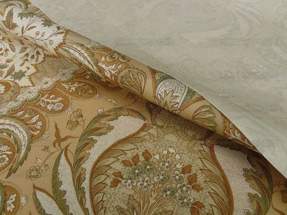 1.6y Scalamandre Persan Exquisite Hand Print France Ivory $296