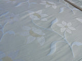 Scalamandre Charlize Ivory Cream White Heavy Lily Tapestry Art Nouveau Linen Blend MSRPUSD250+