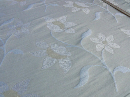 SCALAMANDRE LILY TAPESTRY CHARLIZE WOVEN IVORY MSRP$250+/Y