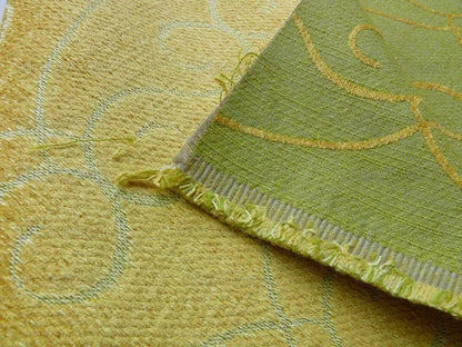 By yard Scalamandre Ayesha Chenille Jacquard Green MSRP USD 296/Y