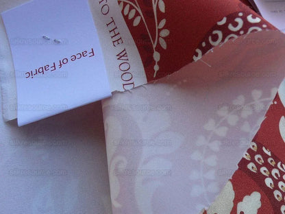 By Yard Scalamandre Into The Woods Deer Hare Sunset Red MSRP USD 204/Y