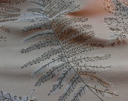 By Yd Scalamandre Woodside Fern Damask Canyon Copper MSRP USD 480/Y