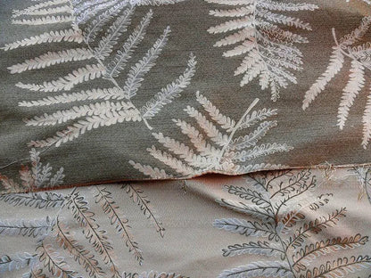 By Yd Scalamandre Woodside Fern Damask Canyon Copper MSRP USD 480/Y