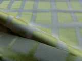 By Yard Scalamandre Fonthill Palladium Lampas Celerie Pale Green Yellow Gold Mid Century MSRP USD 196/Y