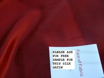 Bty Scalamandre Silk Satin Tango Red Zesty Bright Red Liquid Lux