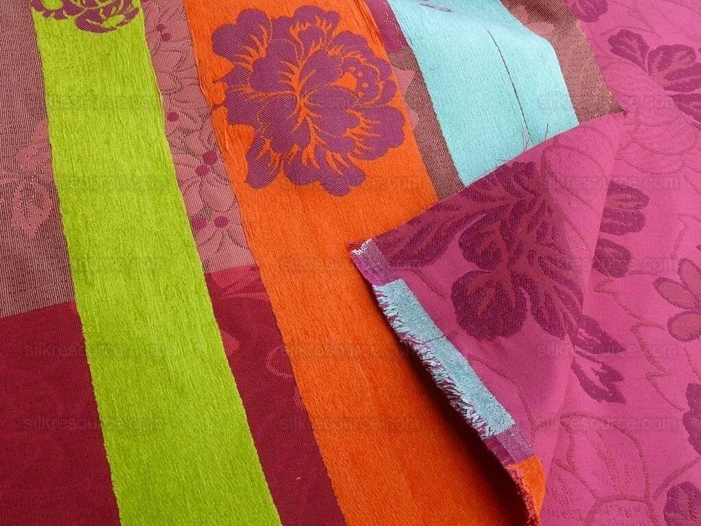 6.5y Scalamandre Le Eden Fuchsia Peony Chinoiserie MSRP USD 284/Y