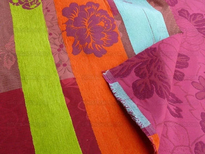 6.5y Scalamandre Le Eden Fuchsia Peony Chinoiserie MSRP USD 284/Y