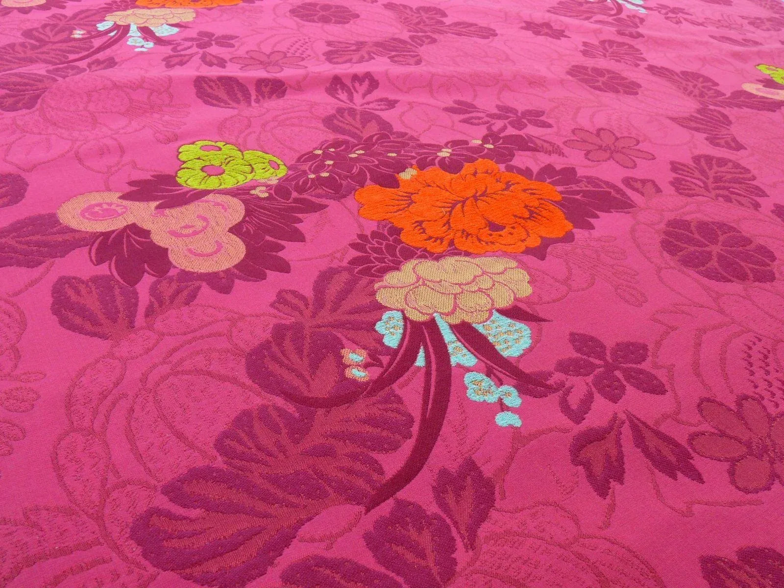 2Y SCALAMANDRE le EDEN FUCHSIA CHINOISERIE FRANCE MSRP$284/Y