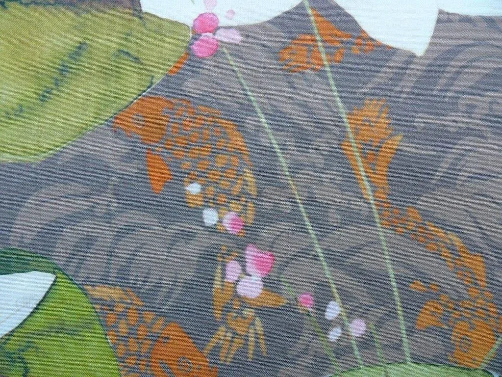 By Yd Scalamandre Fonthills Nenuphar Waterlili Lotus Pond Koi Fish Water Garden MSRP USD196/y