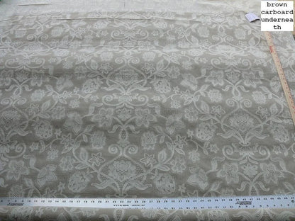 1.75y Scalamandre Uffizi Sheer-lace Scotland 69"wide MSRP USD 212/Y