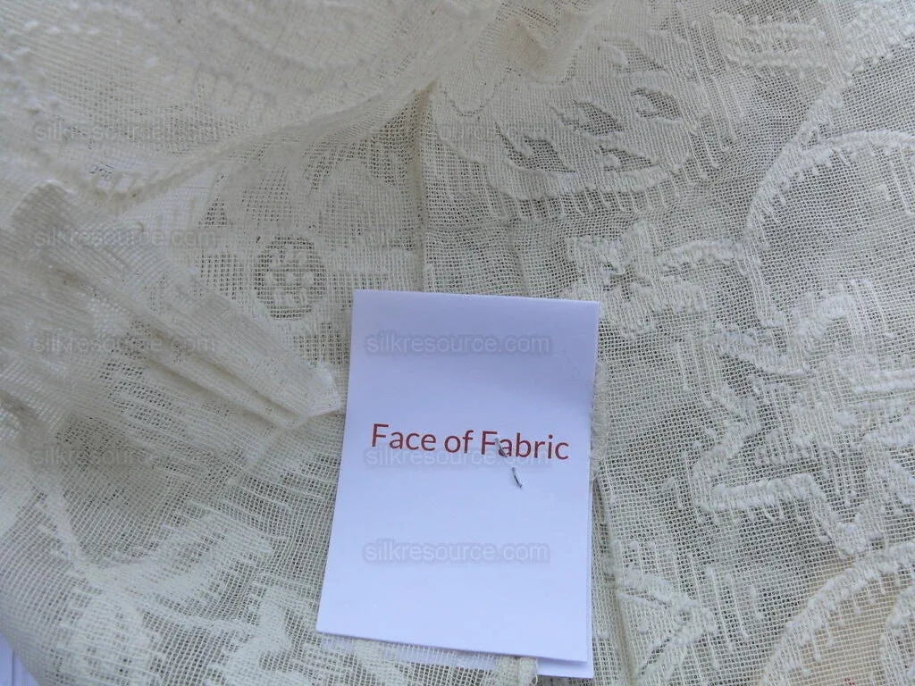 1.75y Scalamandre Uffizi Sheer-lace Scotland 69"wide MSRP USD 212/Y