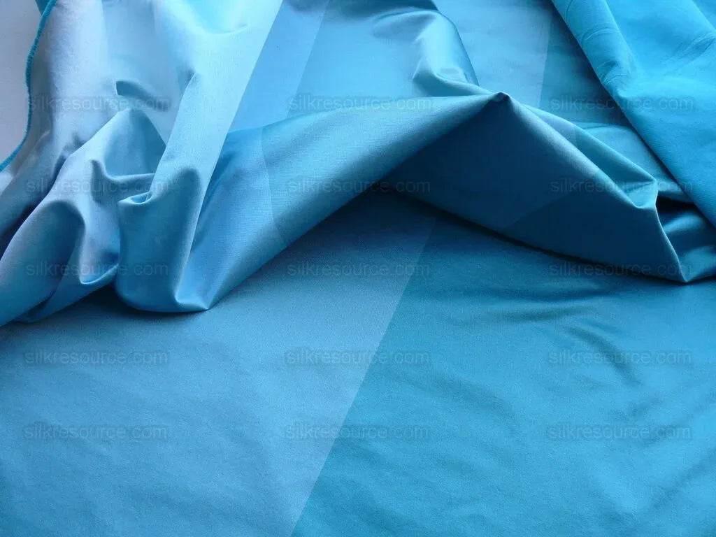 4y Scalamandre Lelievre Paris-paon Blue Silk Satin MSRP USD 1360/y