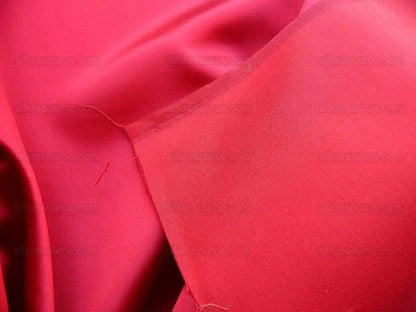 Bty Scalamandre Silk Satin Cherry Saturated Cherry Red Liquid Lux!