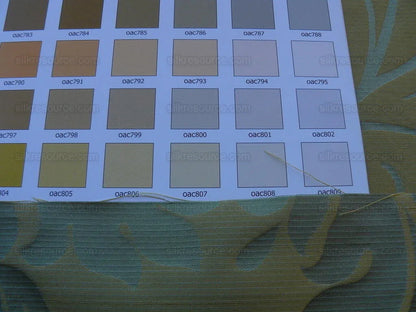 Scalamandre Loggia-copper Silk Damask Aqua Gold MSRP USD 308/Y