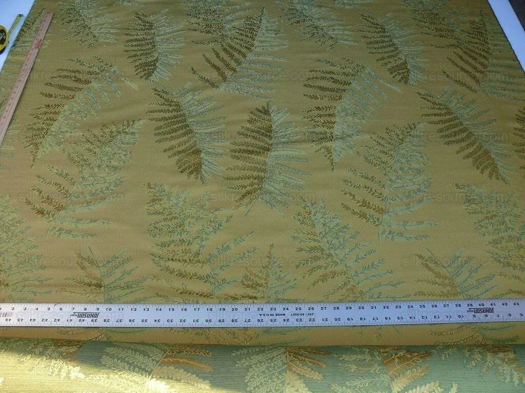 Bty Scalamandre Woodside Fern Alpine Gold Green Copper MSRP USD 480/Y