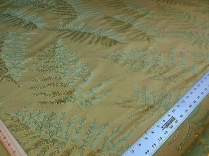 Bty Scalamandre Woodside Fern Alpine Gold Green Copper MSRP USD 480/Y