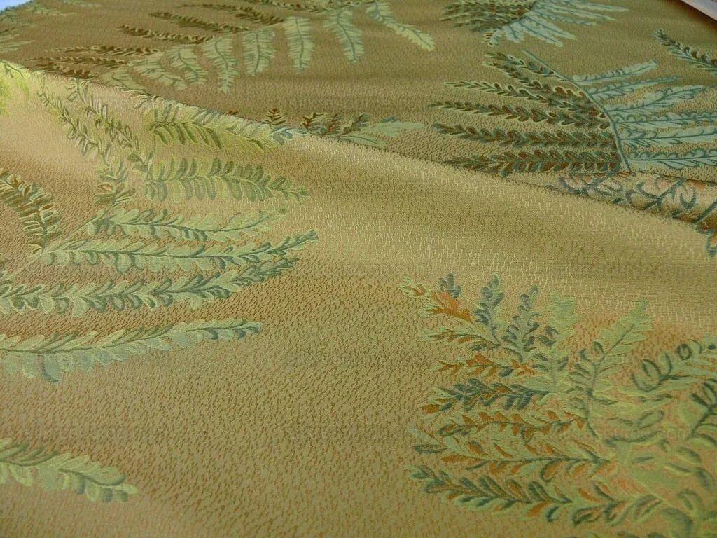 Bty Scalamandre Woodside Fern Alpine Gold Green Copper MSRP USD 480/Y