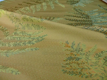 Bty Scalamandre Woodside Fern Alpine Gold Green Copper MSRP USD 480/Y