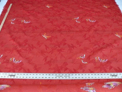 Scalamandre Papilio Coquelicot Butterfly Fil Coup MSRP USD 220/Y