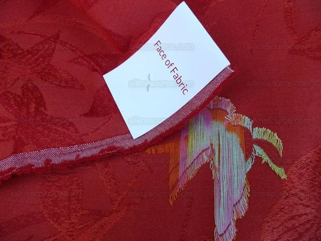 Scalamandre Papilio Coquelicot Butterfly Fil Coup MSRP USD 220/Y