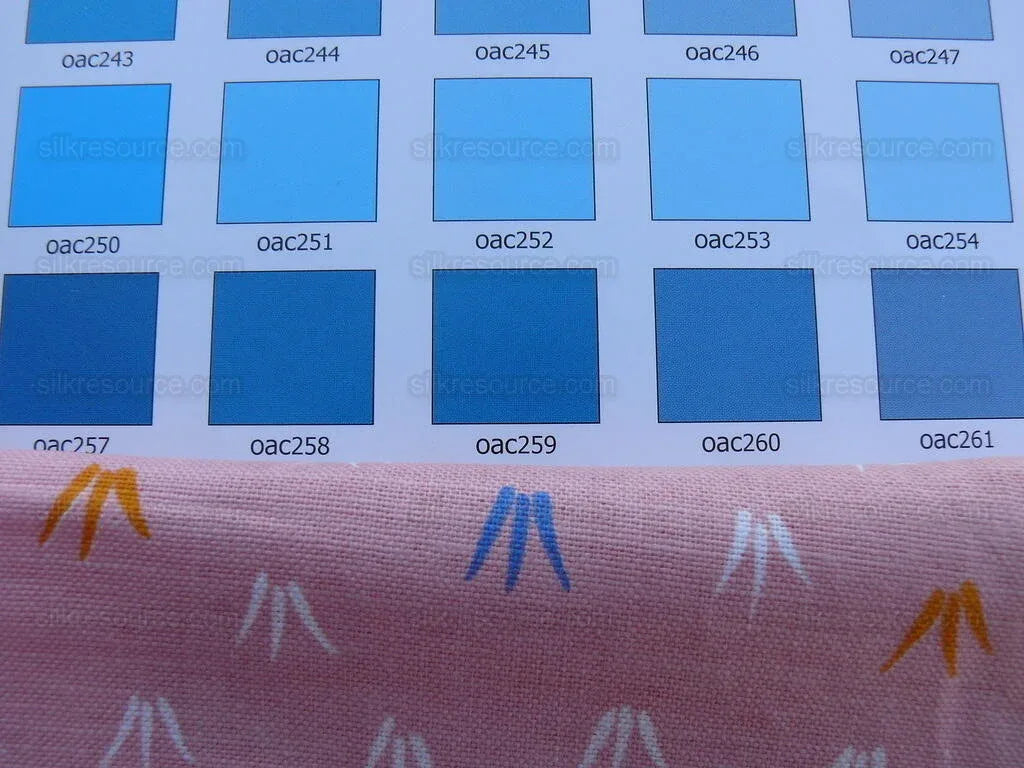 Scalamandre Neptune Multi On Pink Linen Hand Print from France Music Grass Seagull Pop Art Red Green Blue MSRP USD285/y